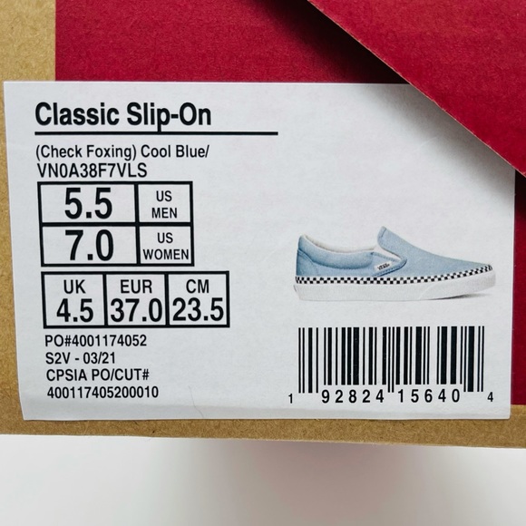 Classic Slip-On Vans - Picture 13 of 14